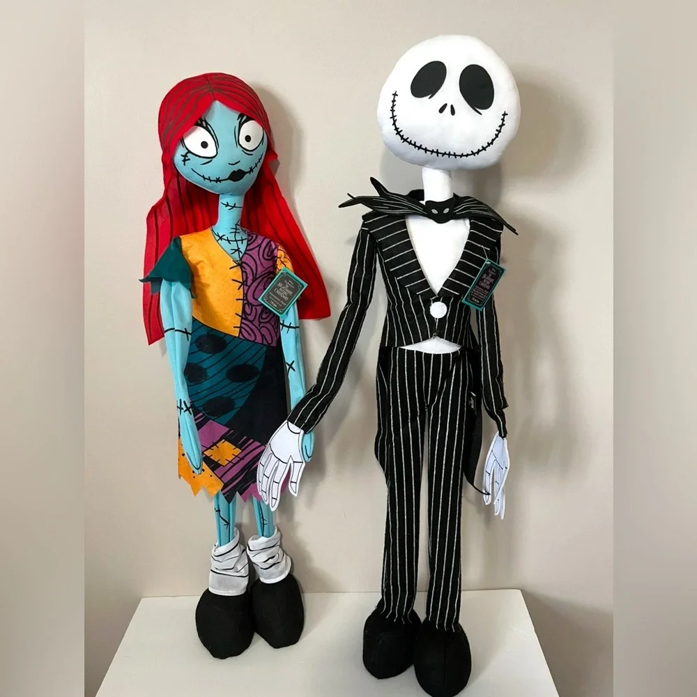 New Disney Jack Skellington and Sally Nightmare Before Christmas Standup Greeter - Picture 2 of 10